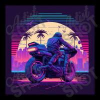 Motorcycle  Retro Synthwave Women's V-neck T-shirt | Artistshot