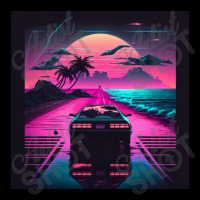 Car  Retro Synthwave V-neck Tee | Artistshot