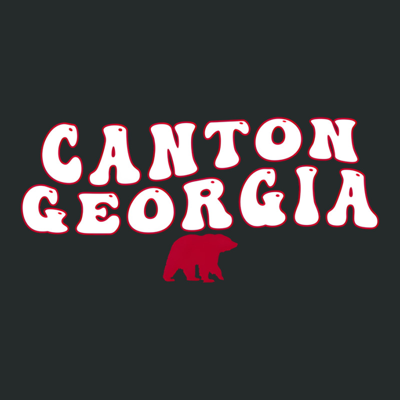 Artistshot Limited Edition Canton Canton Georgia Bear Ga Georgia Mount Women's Triblend Scoop T-shirt by lykhongduong9enev3 | Artistshot