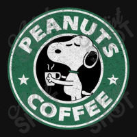 Peanuts Coffee Silver Rectangle Keychain | Artistshot