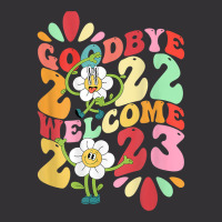 Goodbye 2022 Hello 2023 Welcome Cat Rabbit Year Art On Back T Shirt Vintage Short | Artistshot