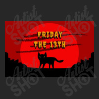 Flat Illustration Friday The 13th With Black Cat. Background Design, W Women's Pajamas Set | Artistshot