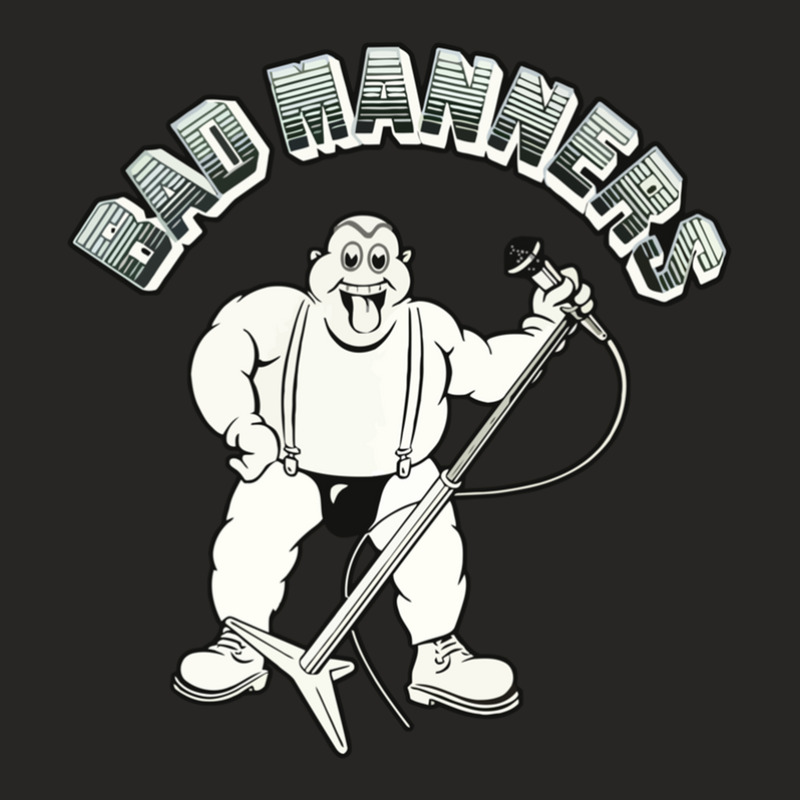 Bad Manners Ladies Fitted T-Shirt by AmyHogan | Artistshot