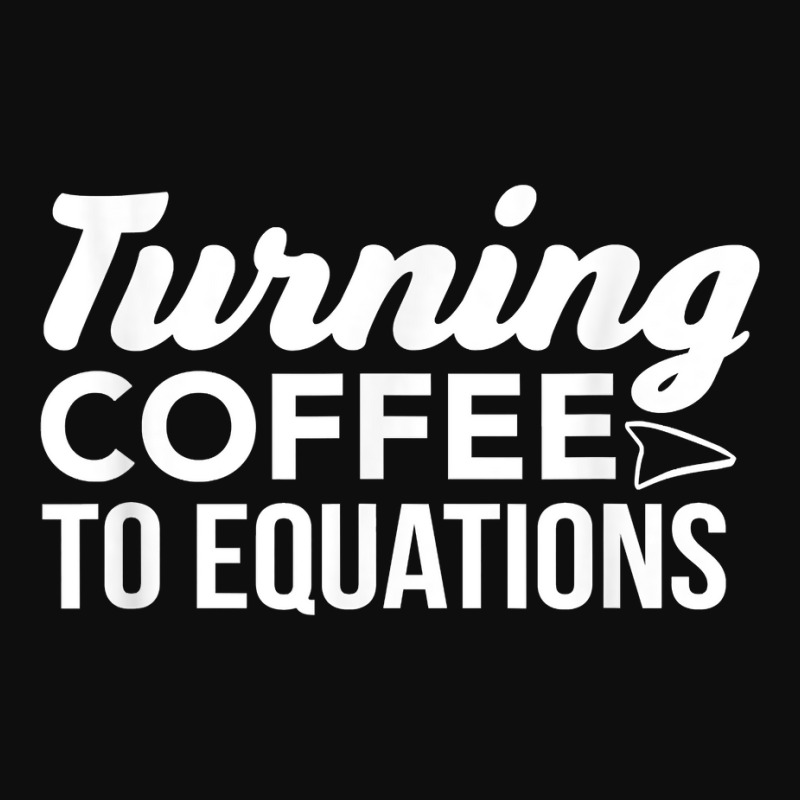 Joyable Equations On Coffee Saying T Shirt Crop Top by corrinwpxbilal | Artistshot