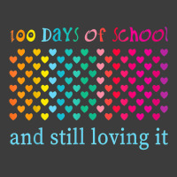 Hearts 100 Days Of School And Still Loving It Teacher Kids T Shirt Men's Polo Shirt | Artistshot