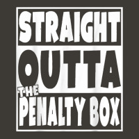 Ice. Hockey Player Gift Straight Outta The Penalty Box T Shirt Bucket Hat | Artistshot