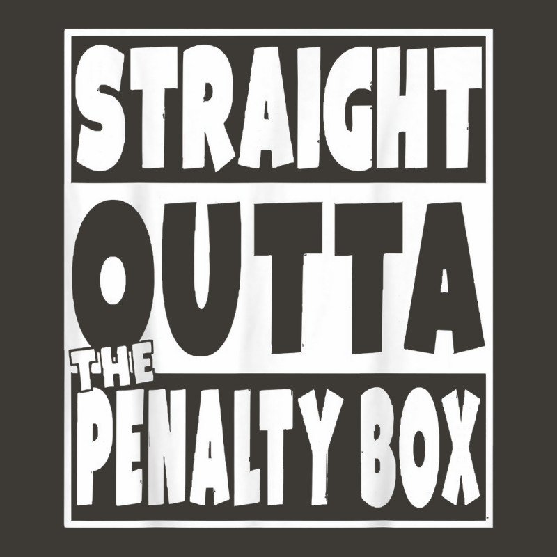 Ice. Hockey Player Gift Straight Outta The Penalty Box T Shirt Bucket Hat by annalfreddr3 | Artistshot