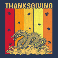 Thanksgiving Retro Dragon Matching Family Pajamas Ladies Denim Jacket | Artistshot