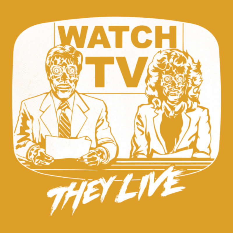 Watch Tv   They Live   Side T-shirt | Artistshot