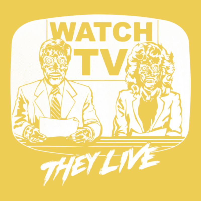 Watch Tv   They Live   Side Graphic T-shirt | Artistshot