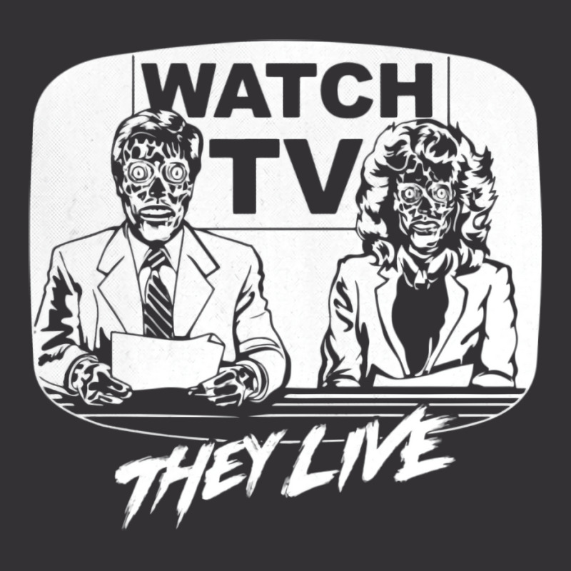 Watch Tv   They Live   Side Vintage Hoodie | Artistshot