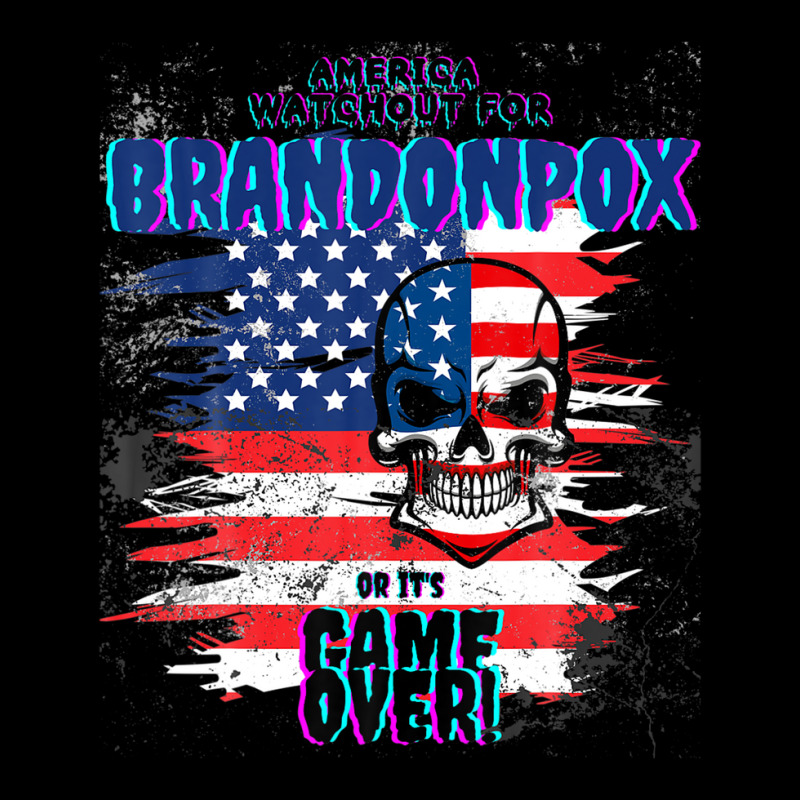 America Watch Out For Brandon Pox A Funny Anti Biden T-shir Adjustable Cap | Artistshot