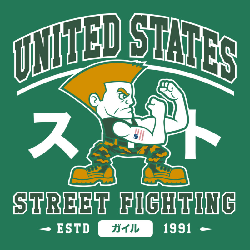 Usa Street Fighting   Video Game Ladies Fitted T-Shirt by haffaruviek | Artistshot