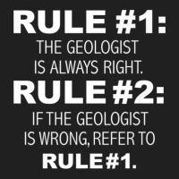 Geologist Always Right Funny Geology Student Graduate Gift Ladies Polo Shirt | Artistshot