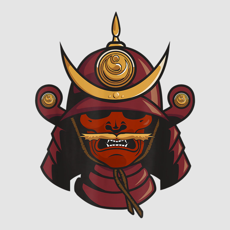 Samurai Warrior Mask Japan Yoroi Menpo T Shirt Exclusive T-shirt by polioukhi | Artistshot