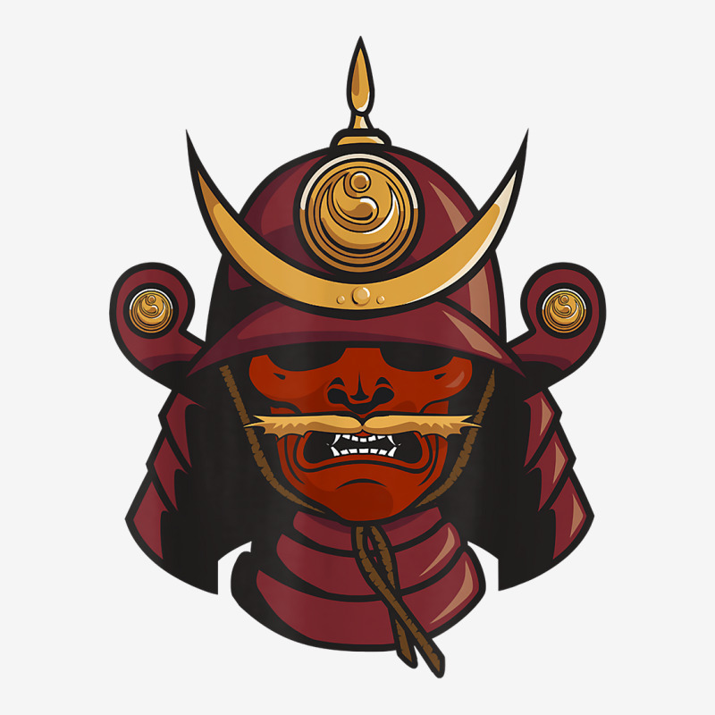 Samurai Warrior Mask Japan Yoroi Menpo T Shirt Classic T-shirt by polioukhi | Artistshot