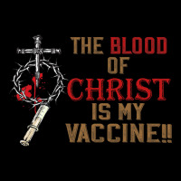 The Blood Of Christ Is My Vaccine Adjustable Cap | Artistshot