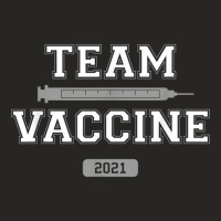 Team Vaccine Vaccinated Pro Vaccination 2021 Doctor Nurse T Shirt Ladies Fitted T-shirt | Artistshot