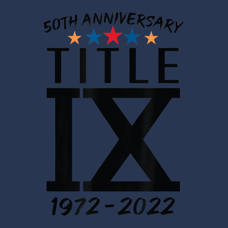 Title Ix 50th Anniversary U.s. Education Amendments Act 1972 T Shirt Men Denim Jacket by aiiluurosy | Artistshot