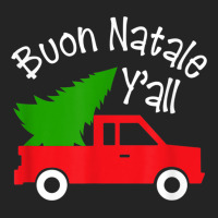 Buon Natale Italian Christmas  Y'all Funny Italy Red Truck T Shirt 3/4 Sleeve Shirt | Artistshot