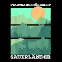 Sauerland Saying State Authority Sauerländer T Shirt Men's 3/4 Sleeve Pajama Set | Artistshot