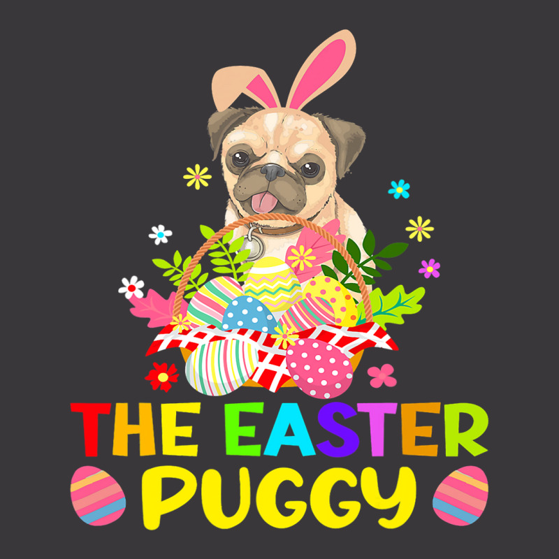 The Easter Puggy Funny Bunny Ears Pug Kids Gift Ladies Curvy T-Shirt by AURRADILLARD | Artistshot