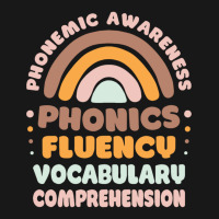 Phonemic Awareness Phonics Fluency Vocabulary Comprehension Pullover H Flannel Shirt | Artistshot