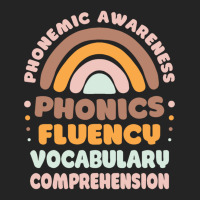 Phonemic Awareness Phonics Fluency Vocabulary Comprehension Pullover H 3/4 Sleeve Shirt | Artistshot