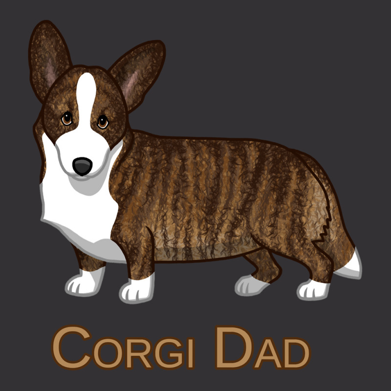 Black Tan Brindle Cardigan Welsh Corgi Dad Dog Lover Gift Long Sleeve Vintage Short by wiltoban | Artistshot