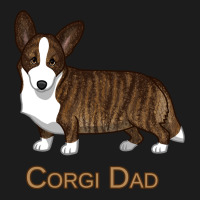 Black Tan Brindle Cardigan Welsh Corgi Dad Dog Lover Gift Long Sleeve Hoodie & Jogger Set | Artistshot