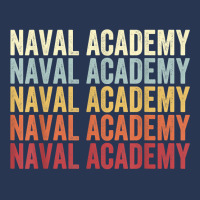 Naval Academy Maryland Naval Academy Md Retro Vintage Text T Shirt Ladies Denim Jacket | Artistshot