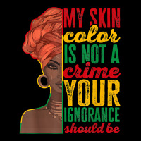 My Skin Color Is Not A Crime Black History Month T Shirt Fleece Short | Artistshot