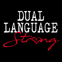 Dual Language Strong School Shirt Bilingual Teacher Gift V-neck Tee | Artistshot