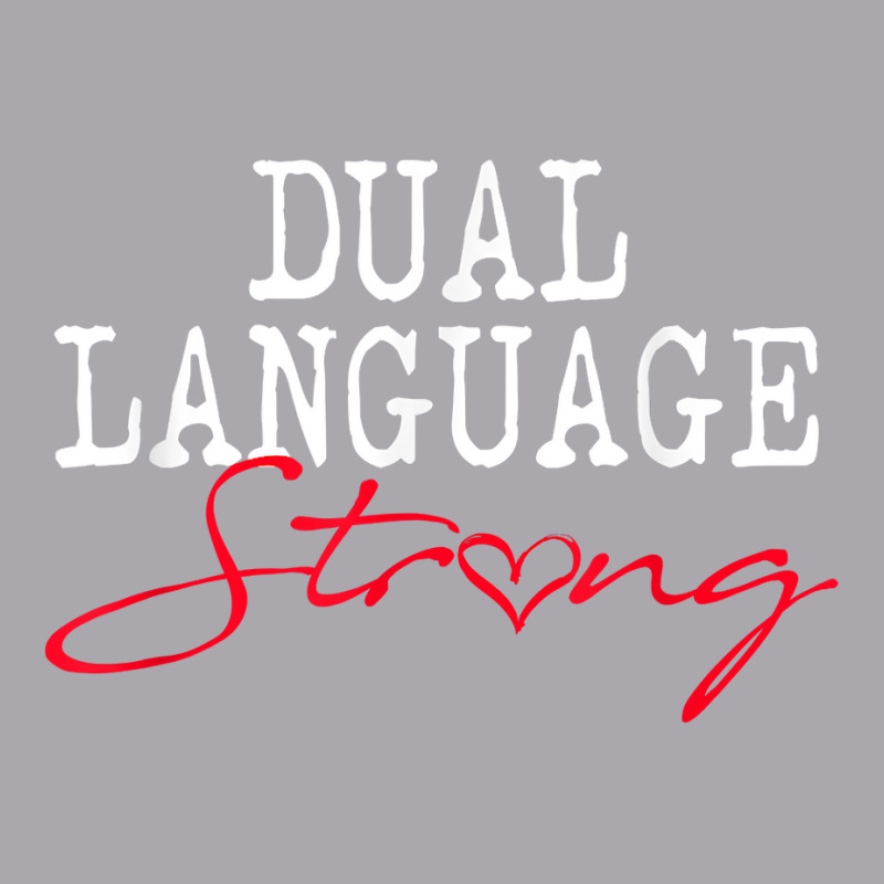 Dual Language Strong School Shirt Bilingual Teacher Gift Youth 3/4 Sleeve by tamkyfashions | Artistshot