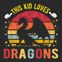 This Kid Loves Dragons Boys And Girls Dragon Gift Printed Hat | Artistshot