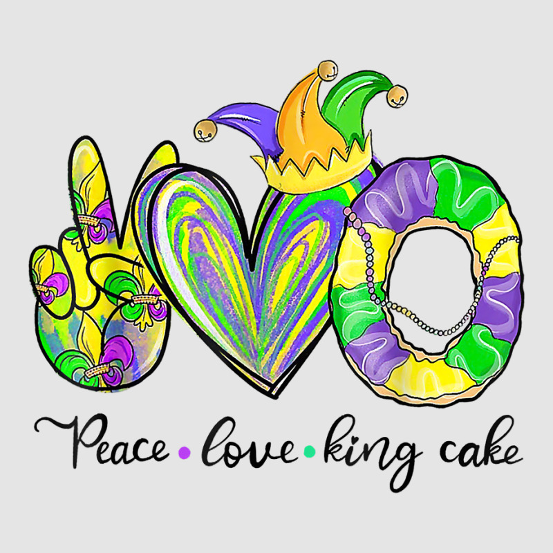 Peace Love King Cake Mardi Gras Tshirt Men Women Kids T Shirt Exclusive T-shirt | Artistshot