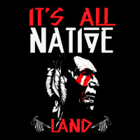 It's All Native Land - Native American V-neck Tee | Artistshot