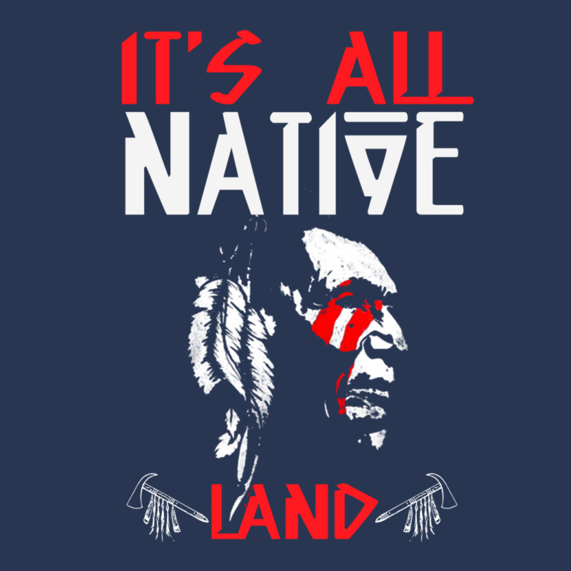 It's All Native Land - Native American Men Denim Jacket by JimmyChandler | Artistshot