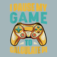 Pi Day Gamer I Pause My Game To Calculate Pi Gaming 3.14 Pi T Shirt Unisex Sherpa-lined Denim Jacket | Artistshot