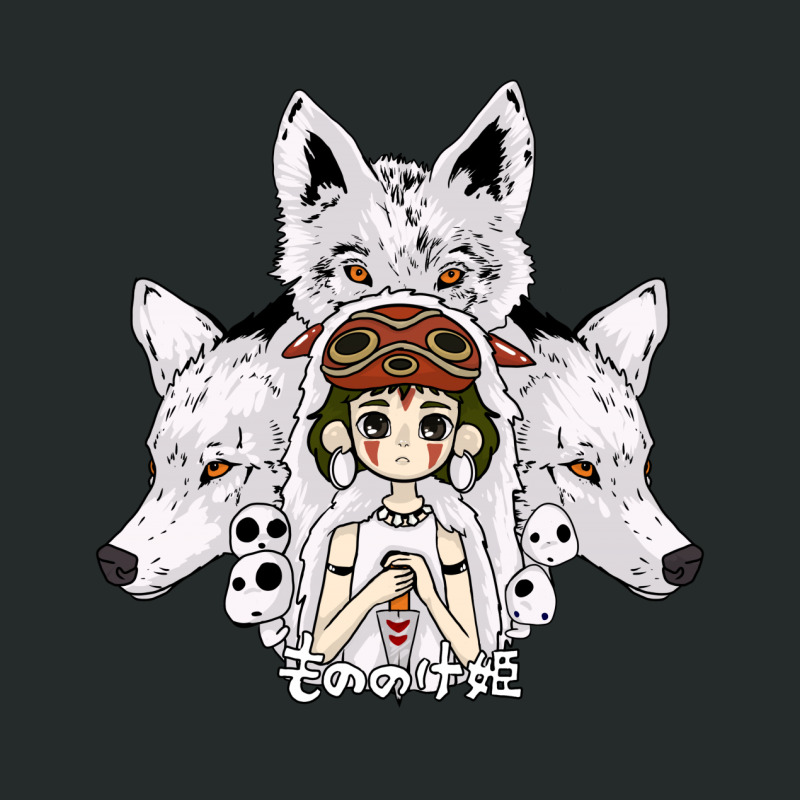 Princess Mononoke Women's Triblend Scoop T-shirt by GrisViSa | Artistshot