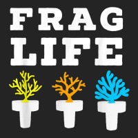 Frag Life Coral Reef Saltwater Funny Aquarium Aquarist Joke T Shirt 3/4 Sleeve Shirt | Artistshot