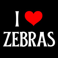 I Love Zebras I Heart Zebras Zebra Lover Equidae Wild Horse Pullover H Adjustable Cap | Artistshot