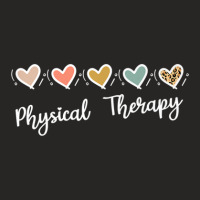 Physical Therapist Flowers Heart Pt Physical Therapy Ladies Fitted T-shirt | Artistshot