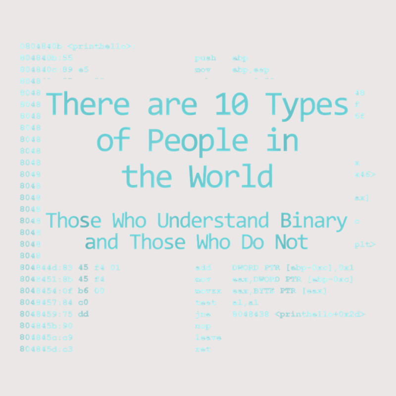 10 Types Of People In The World, Understand Binary Assembly Pocket T-Shirt by tamkyfashions | Artistshot