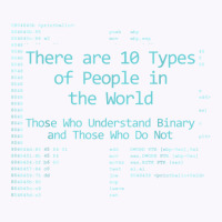 10 Types Of People In The World, Understand Binary Assembly Tank Top | Artistshot