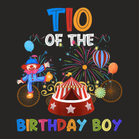 Tio Of The Birthday Boy Ringmaster Circus Birthday Party Ladies Fitted T-shirt | Artistshot