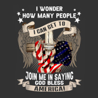 I Wonder How Many People Join Me Is Saying God Bless America T Shirt Baby Bodysuit | Artistshot