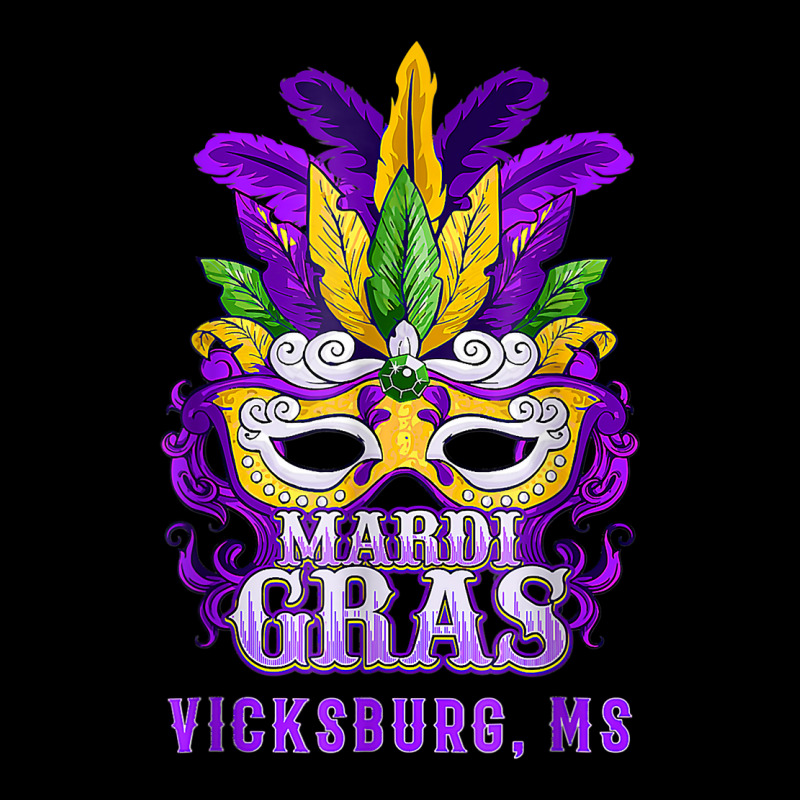 Mardi Gras Parade Vicksburg Mississippi Mask Feathers T Shirt Graphic T-shirt by linbere | Artistshot