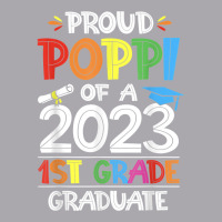 Mens Proud Poppi Of A 1st Grade Grad Graduation Class Of 2023 T Shirt Youth 3/4 Sleeve | Artistshot