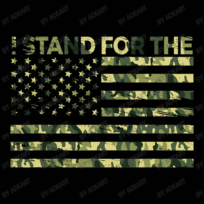 I Stand The Flag Camo Usa Flag Veteran Toddler 3/4 Sleeve Tee by AdeArt | Artistshot